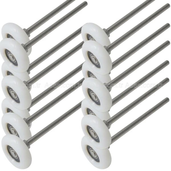 AsesASE.575.100.14Seksiyonel Garaj Kapı Uzun Tekeri 2x11mm L=193mm (14 Adet)