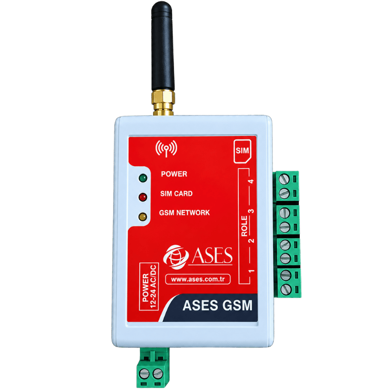 ASES A-4 GSM Telefonla Kapı Açma Modülü,ASE.G1000.A-4