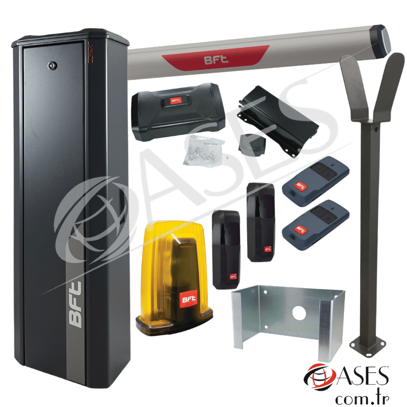 BFTBFT Giotto BT B ULTRA36 230V 6 Metre Kollu Bariyer Seti – Yoğun Trafik İçin Profesyonel Geçiş Kontrol SistemiP940111 00002 6M