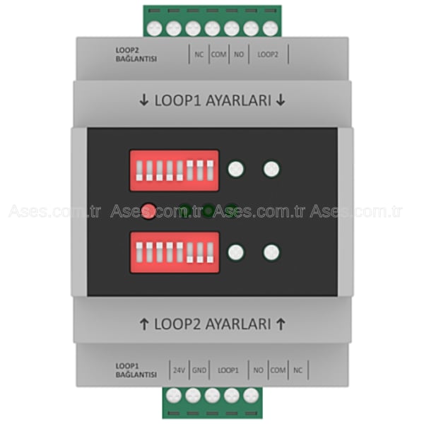 KontalASE K164-01Kontal MKD–1 ve 2 Kanallı Metal Kütle Dedektörü (Loop Sensör)