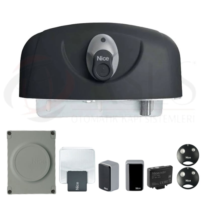 Nice Hyppo 7100 Dairesel Kapı Motoru (Tek Motorlu Kit)