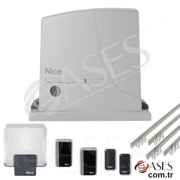 Nice Rox 1000 Yana Kayar Kapı Motoru (Kit Paket)