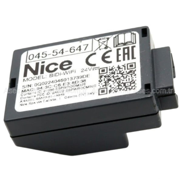 NiceBiDi-WIFINice BiDi-WIFI Uzaktan Kontrol Modülü 