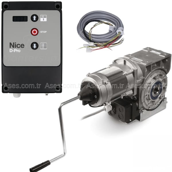NiceRDF 220 15Nice RDF 220 NM Tork ve 15 RPM Hız Endüstriyel Kepenk Motoru