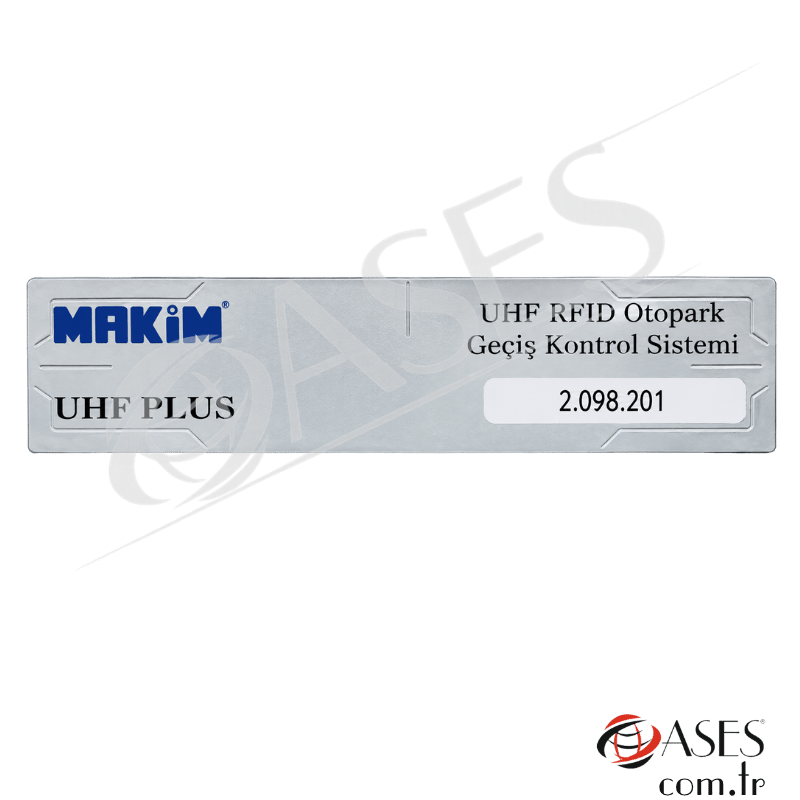 Makim UHF Ogs Hgs Sticker Etiket 50 Adet (Kriptolu),ASE.UHF.STC.050