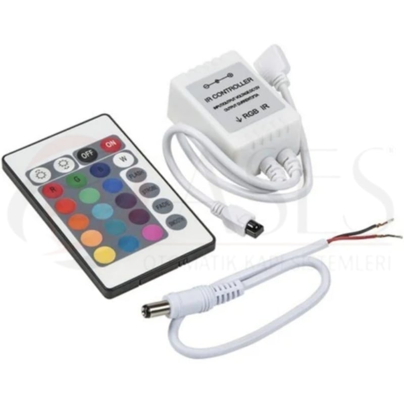 Rgb Kontrol Modül Kumanda (5mt) Led için Renk Ve Mod Kontrolcü