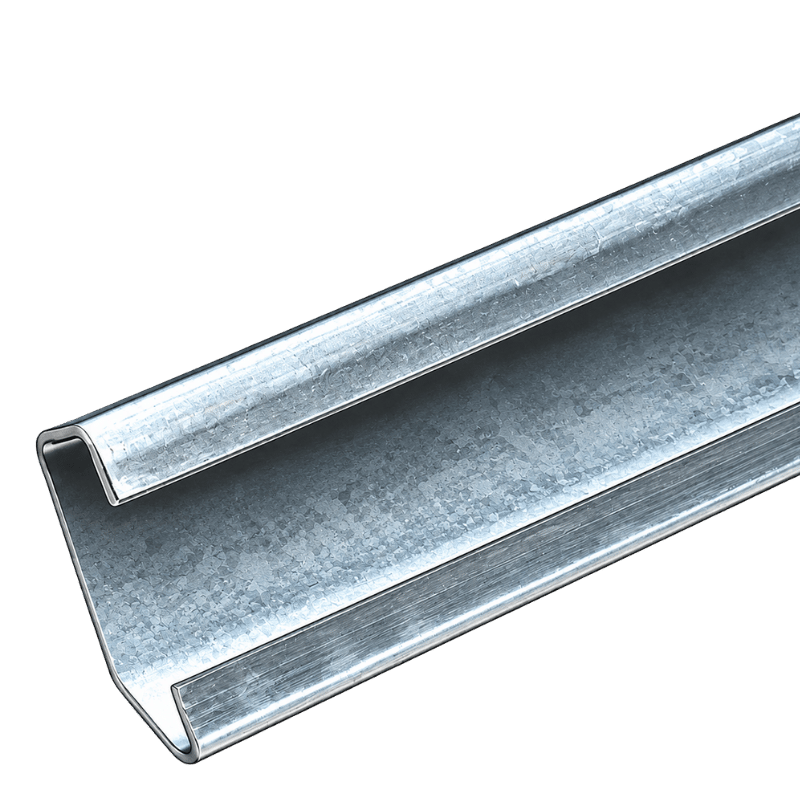 Seksiyonel Kapı Galvanizli C Profili – 2 mm Et Kalınlığı, 1 Metre,ASE.5C1000