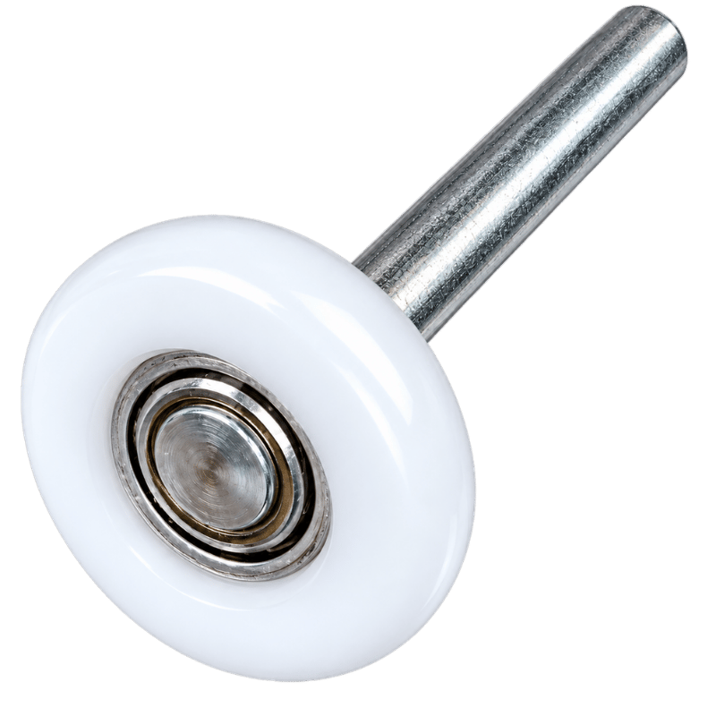 Seksiyonel Kapı Naylon Tekerlek – 2 × 11 mm, 119 mm Mil Uzunluğu, 60 kg,ASE.574-60