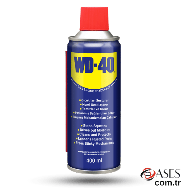 WD-40 400 ml Çok Amaçlı Yağlayıcı ve Pas Sökücü Sprey