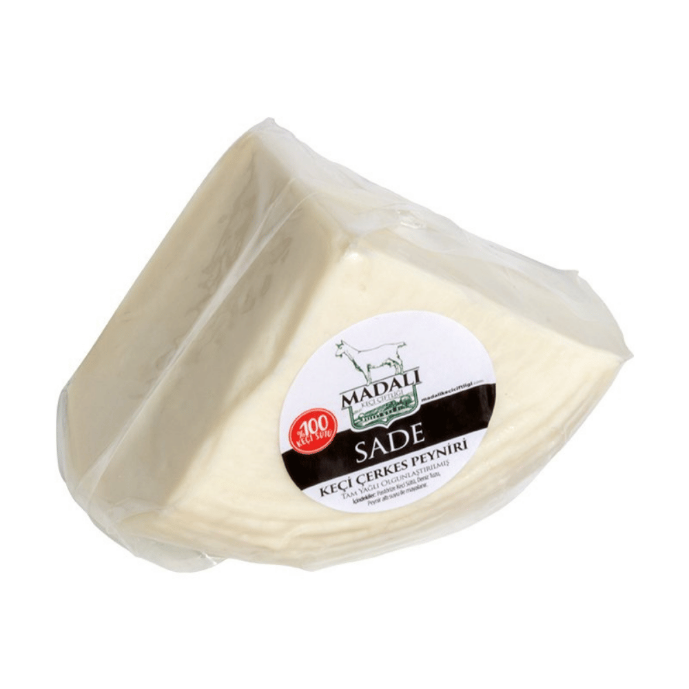 %100 Keçi Sade Çerkes Peyniri 250 grSüt Yoğurt Peynir Tereyağ