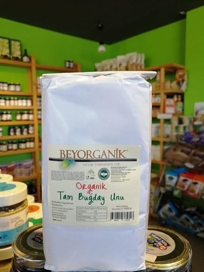 Beyoraganik Organik Tam Buğday Unu 1 kg
