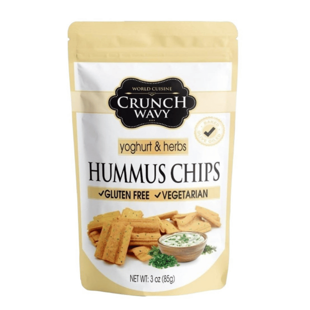 Crunch Stick Glutensiz Yoğurt ve Mevsim Yeşillikli Nohut Cipsi 85 Glutensiz Atıştırmalıklar