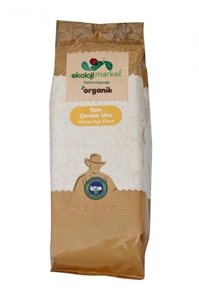 Ekoloji Market Organik Çavdar Unu 750 gr