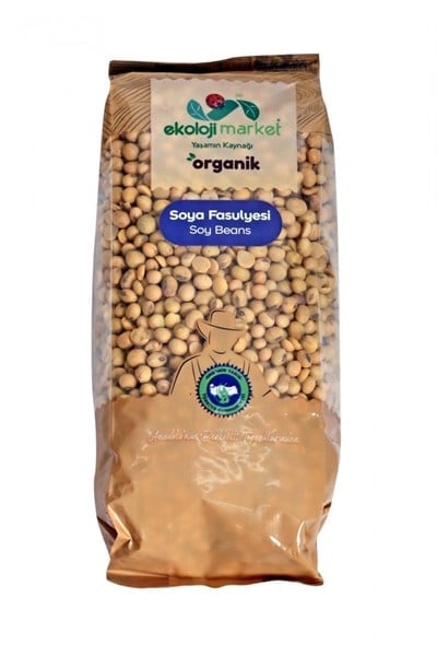 Ekoloji Market Organik Soya Fasulyesi 750 gr