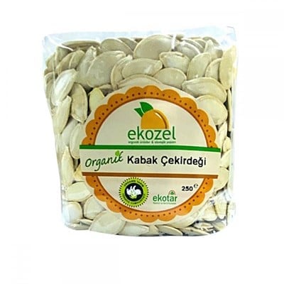 Ekozel Organik Çiğ Kabak Çekirdeği 250 gr