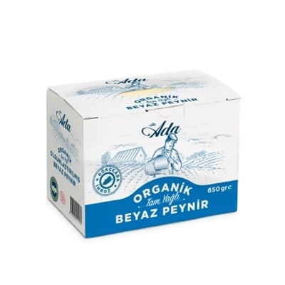 Elta Ada Organik Tam Yağlı Beyaz Peynir 650 gr