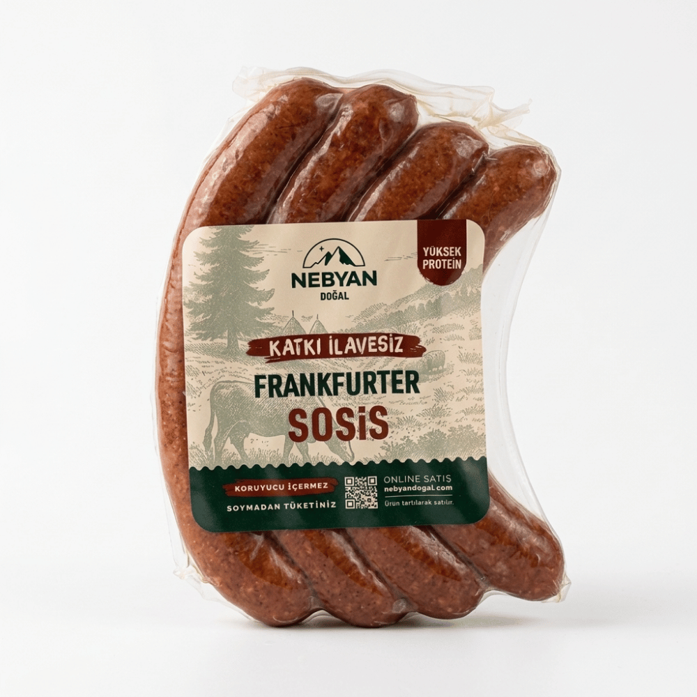 Frankfurter Katkısız Sosis 355 grŞarküteri Et Ürünleri