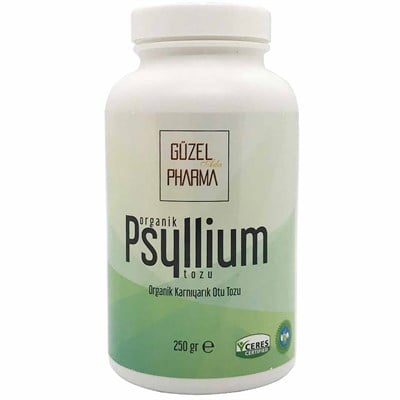 Güzel Gıda Organik Psyllium (Karnıyarık Otu Tozu) 250 gr