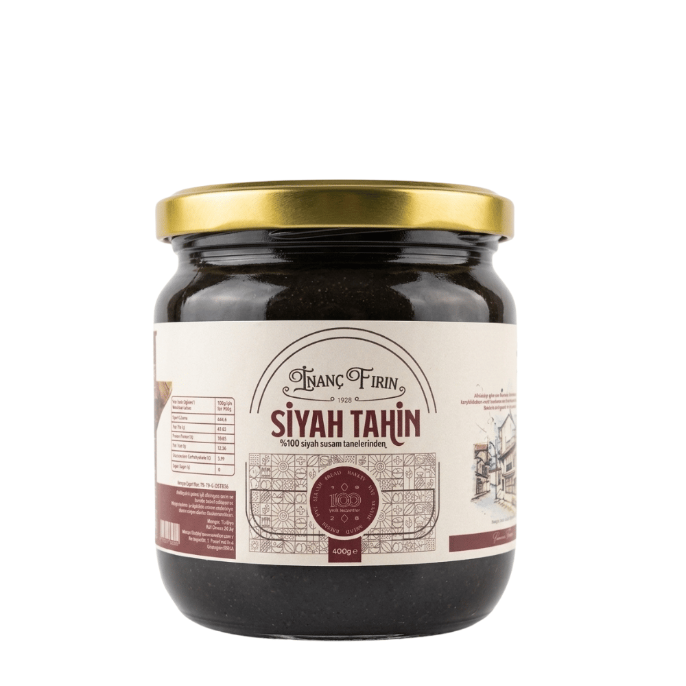 İnanç Fırın Siyah Tahin 400grPekmez Tahin