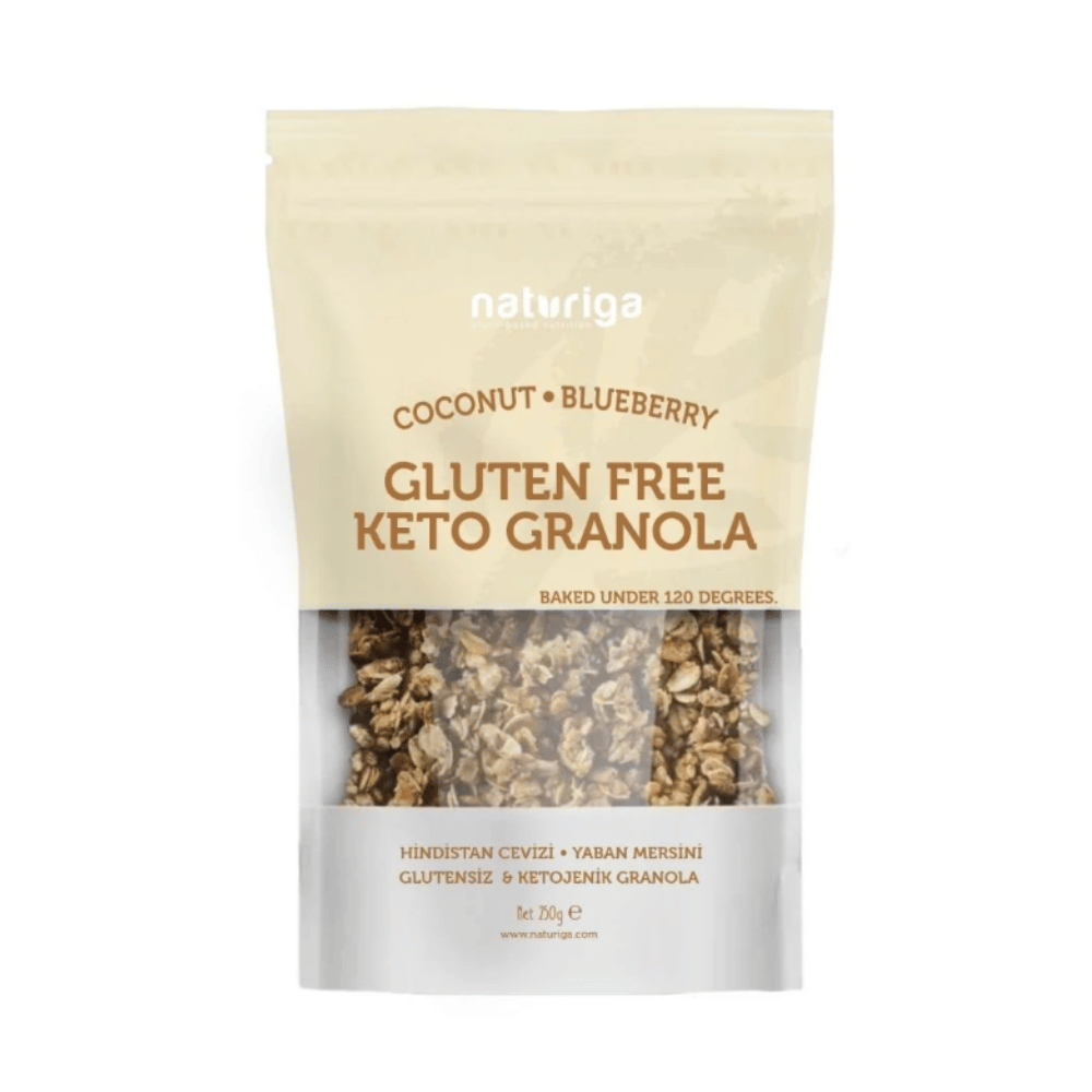 Keto Glutensiz Granola 250gGlutensiz Ürünler