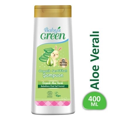 Moms Green Babys Green Organik Bebek Şampuanı 400 ml