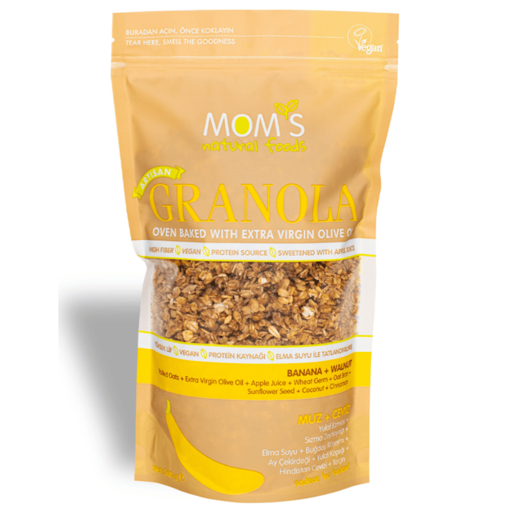 Muz Ceviz Granola 360 gGlutensiz Ürünler