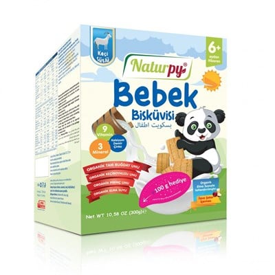 NATURPY BEBEK BİSKÜVİSİ 300 GR