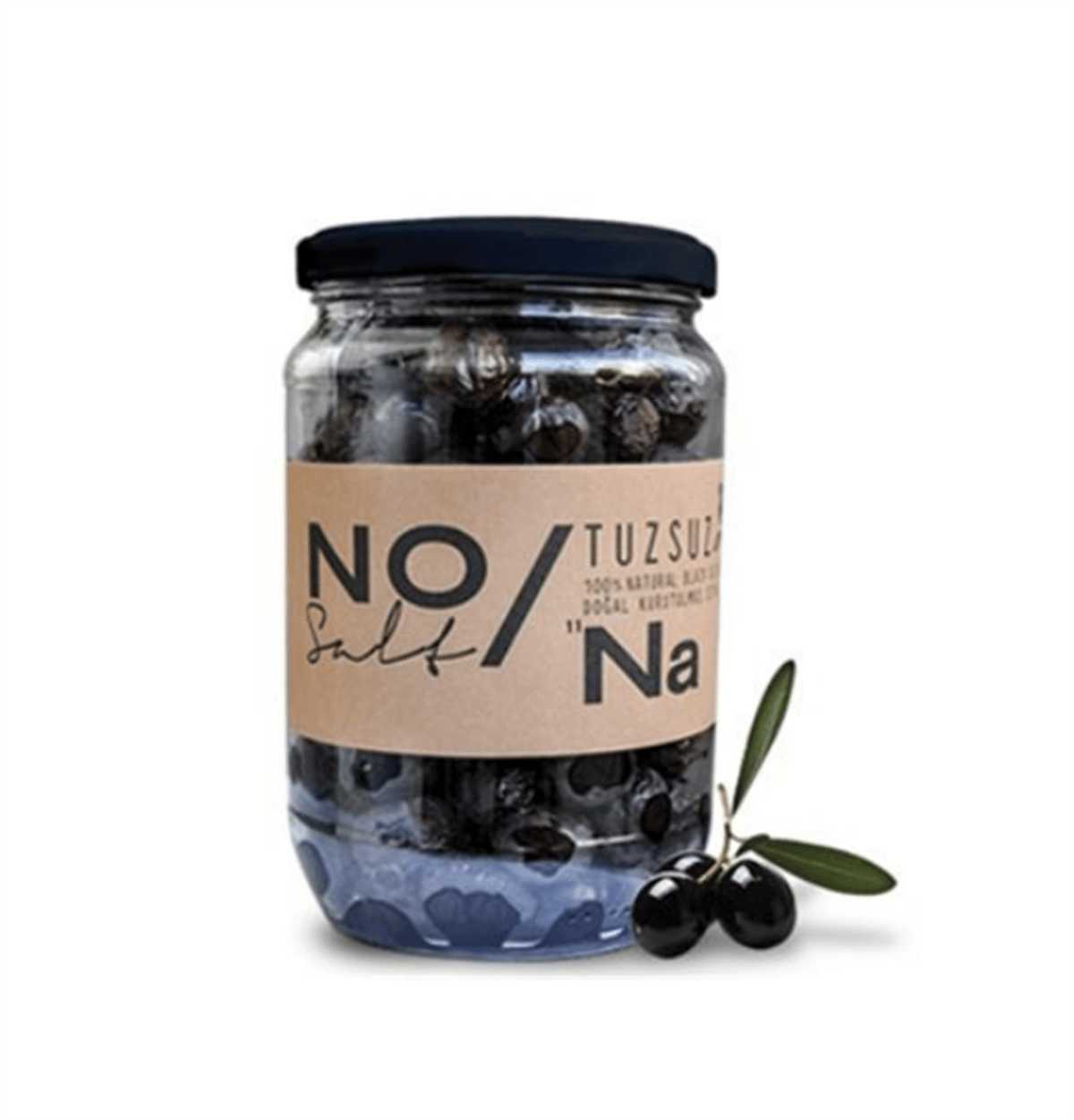 NoNa Tuzsuz Zeytin 440 gr Cam Kavanoz