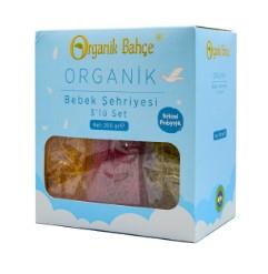 Organik Bahçe Organik Bebek Şehriyesi 3 lü Set 200 gr