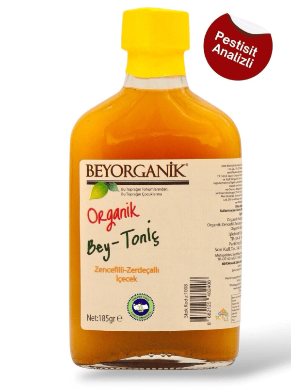 Organik Bey Tonik Zerdeçallı Zencefilli 185 g