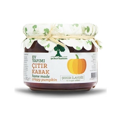 Şeker Hanım Şeker İlavesiz Çıtır Kabak Reçeli 380 gr