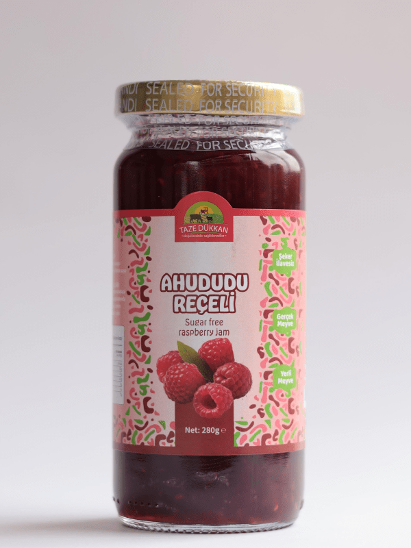 Şeker İlavesiz Ahududu Reçeli 290 g