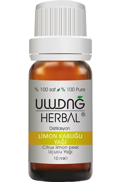 Uludağ Herbal Limon Kabuğu Yağı 10 ml