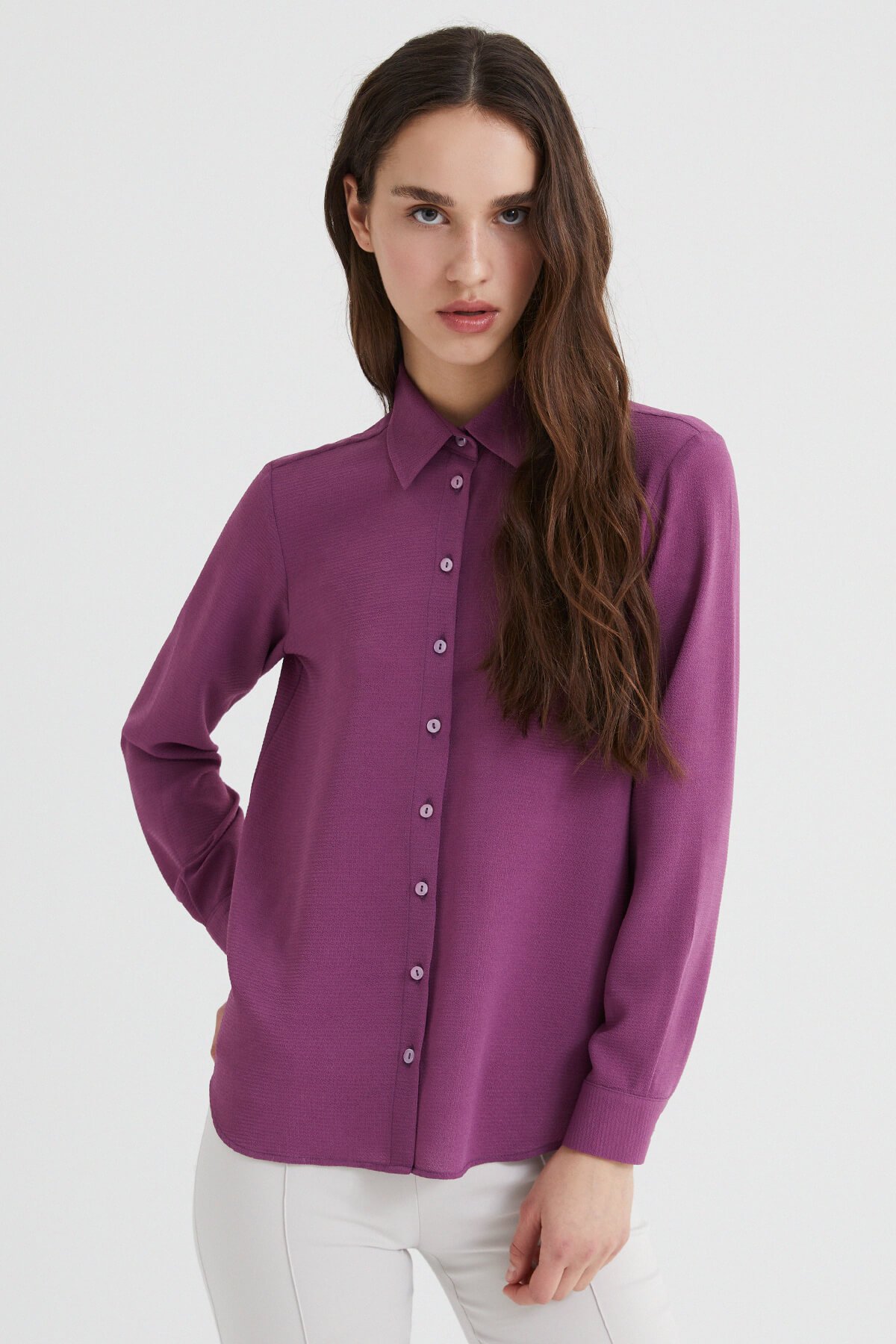 Purple Basic Shirt