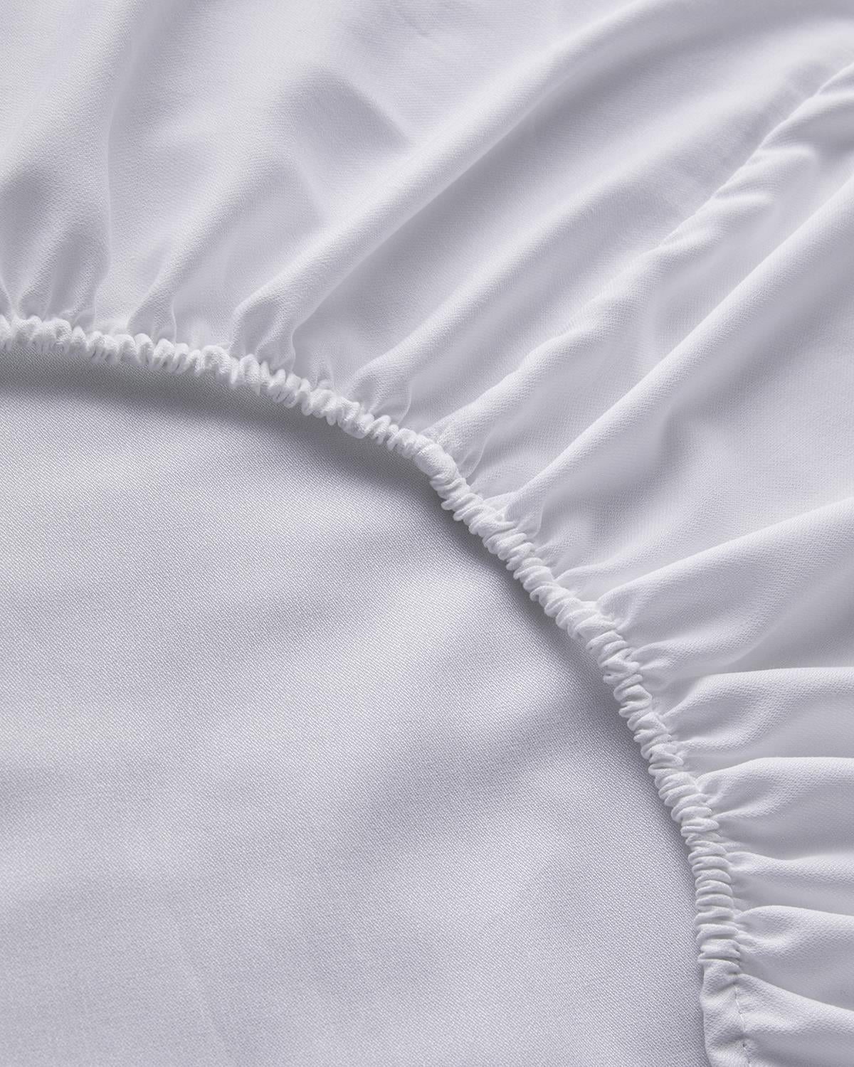  Lenjerie de pat completa King Size, Glare, bumbac-viscoza-poliester, 240x220 cm/180x200 cm/50x70 cm, alb