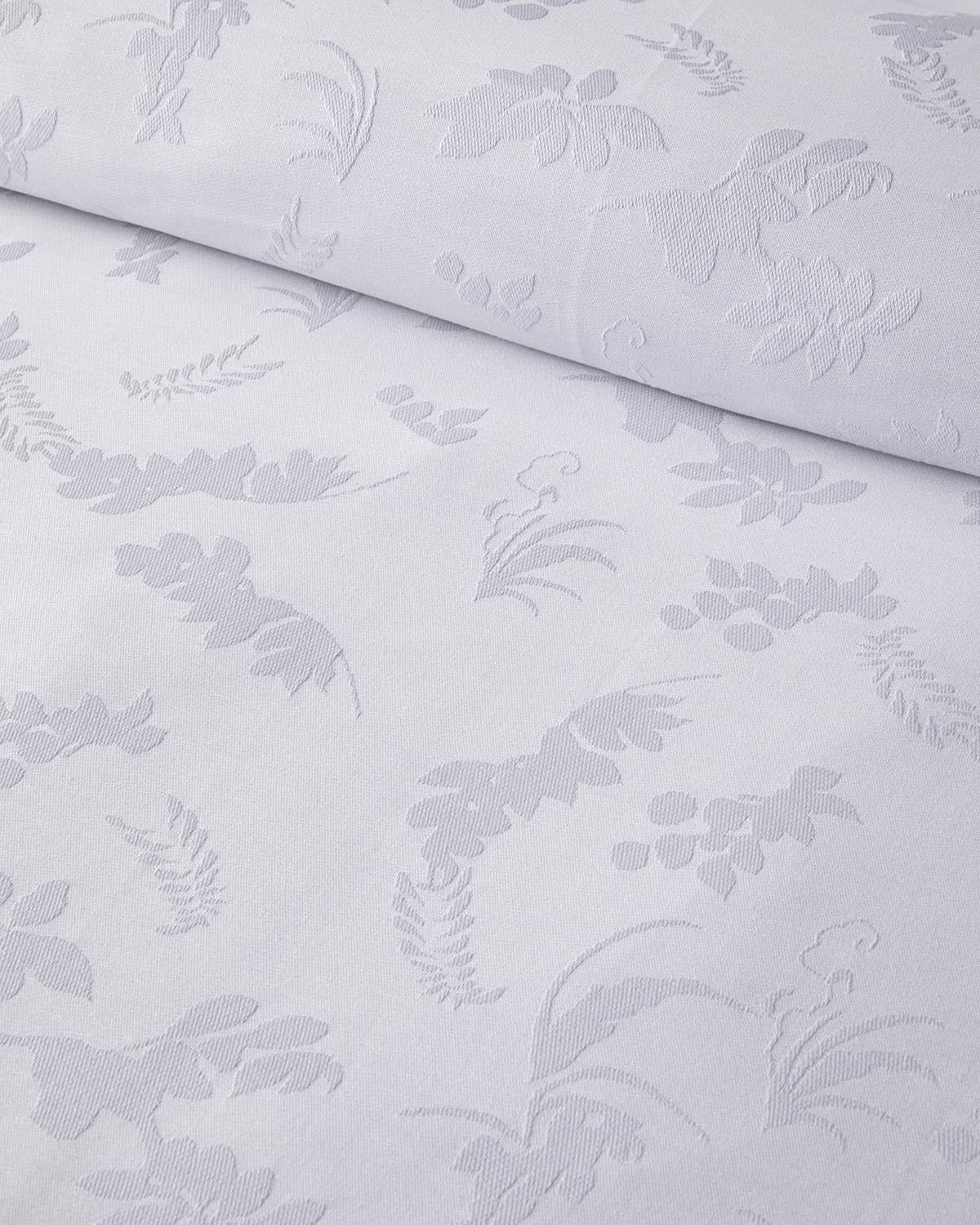  Lenjerie de pat completa King Size, Glare, bumbac-viscoza-poliester, 240x220 cm/180x200 cm/50x70 cm, alb