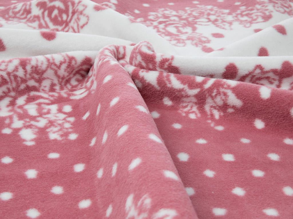 Allure Rosa Cottony For One Person  PĂTURĂ 150x200 cm Rose Color