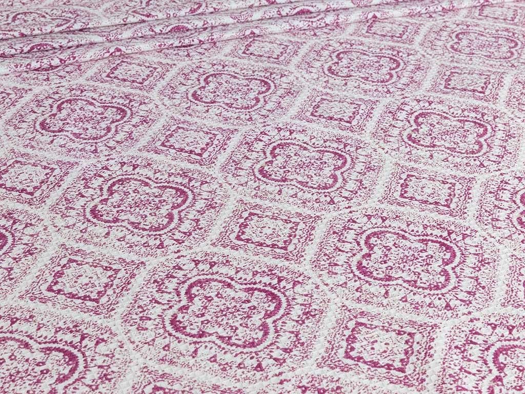 Antique Boho  Cu imprimeu Persoană dublă  CUVERTURĂ 200x220 cm Damson