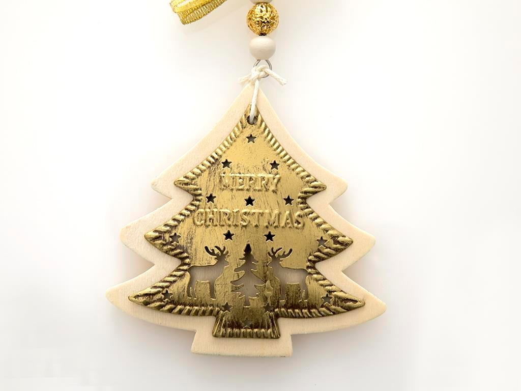 New Year Accessory With Hanger Gold