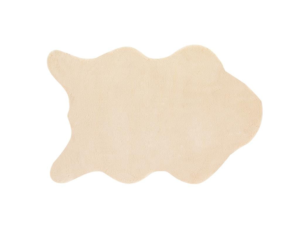 Atingere moale Iepure De Pluș Blană Artificială 80*150 Cm Bej