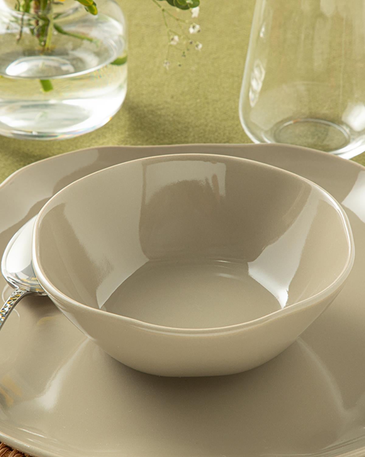 Benitta Silicone Bowl 15 cm Stone Color