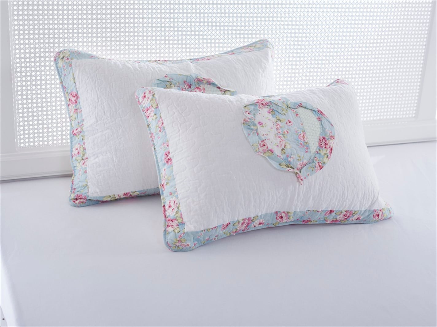Bertina Patchwork Persoană dublă 240x260 cm Albastru