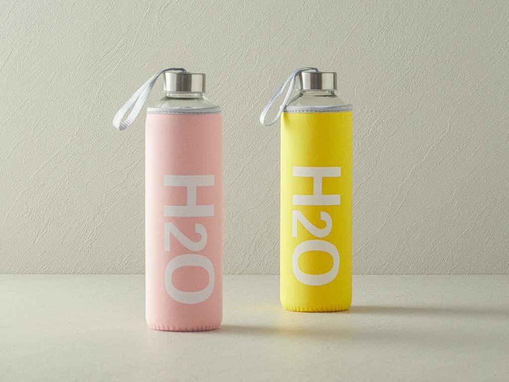Glass Bottle 750 ml Powder