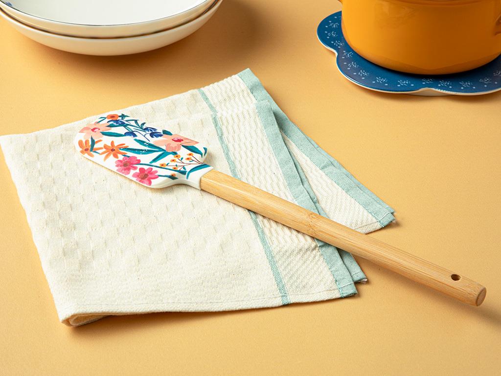 Blomstring Bamboo Silicon Tipped Spatula 32,5 cm