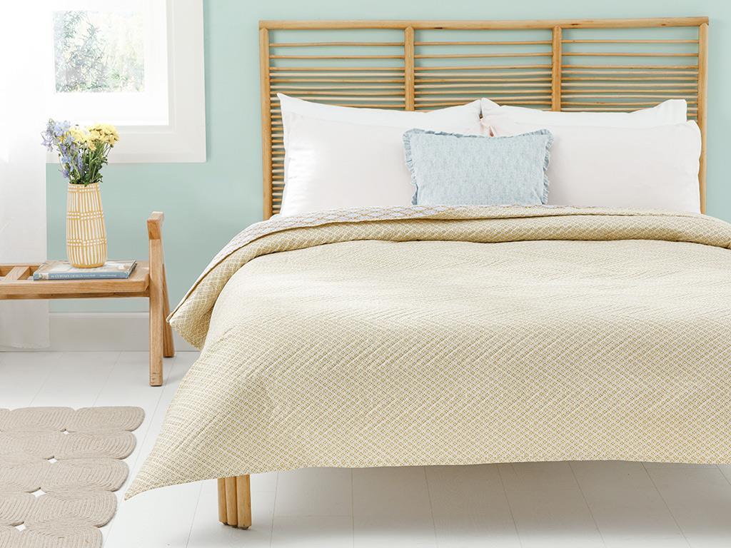 Bohem Touch Persoană dublă  CUVERTURĂ MULTIFUNCTIONALA 200x220 cm Muştar