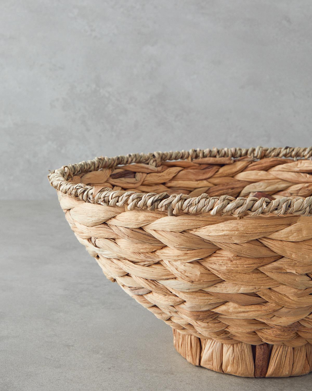 Boheme Bol Decorativ 27x27x12 cm Natural
