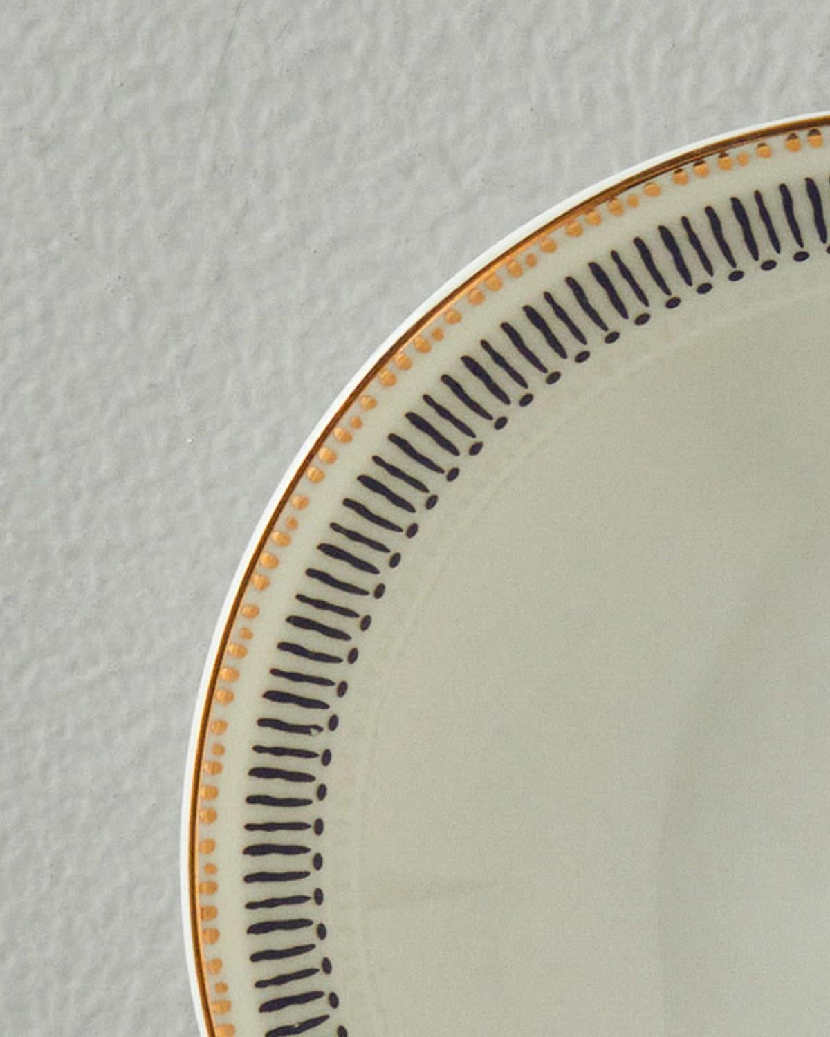 bone porcelain Bowl 15 cm Black