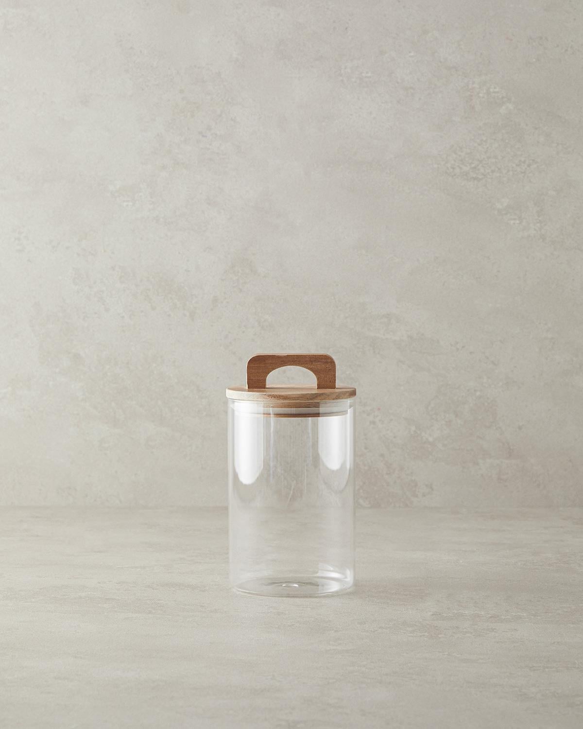 Borosilicat Borcan 1000 ml Transparent