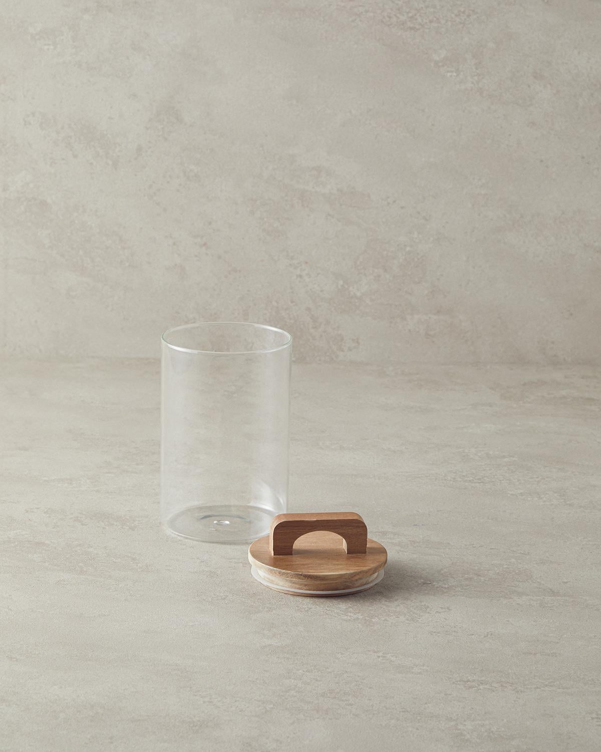 Borosilicat Borcan 1000 ml Transparent