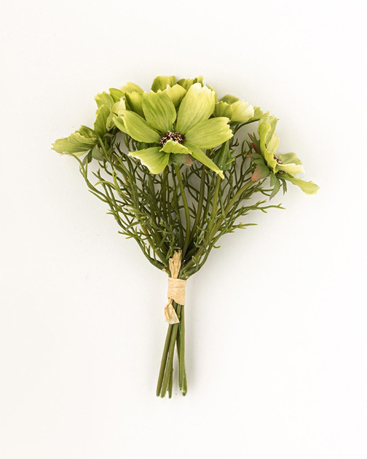 buchet Floare Artificial Cu O Singură 19 cm Verde